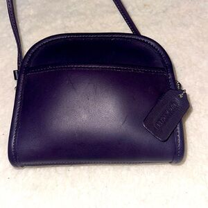 Vintage coach Abbie zip 9017 PURPLE-Rare